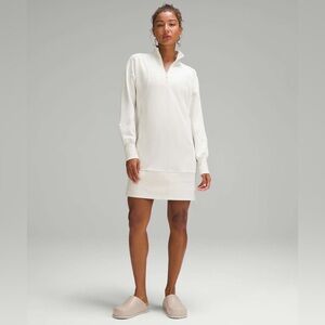 Lululemon Softstreme 1/2 Zip Long Sleeve Dress